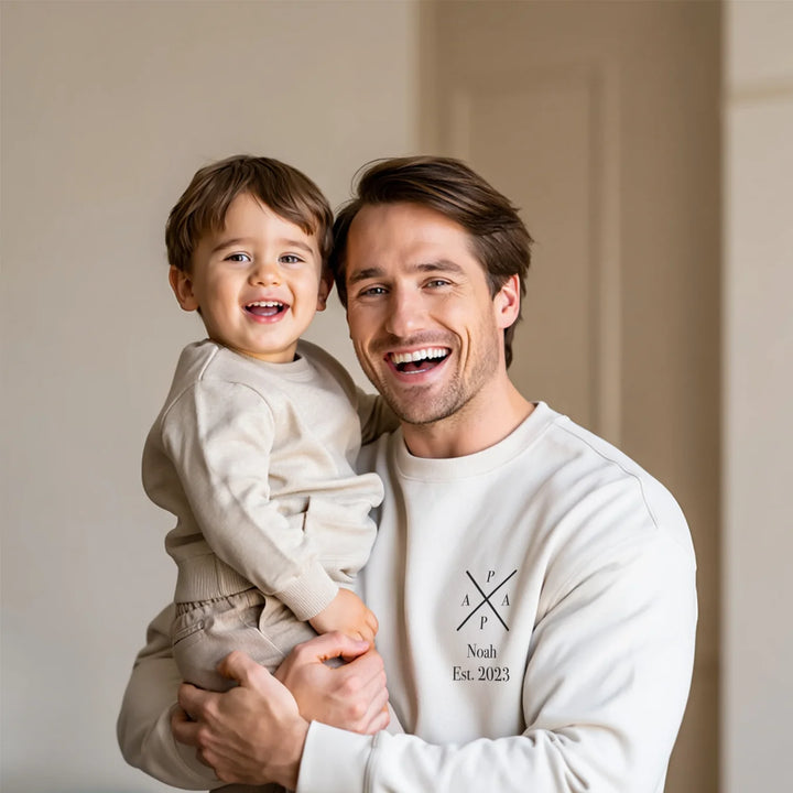 Personalisierter Sweater "PAPA"