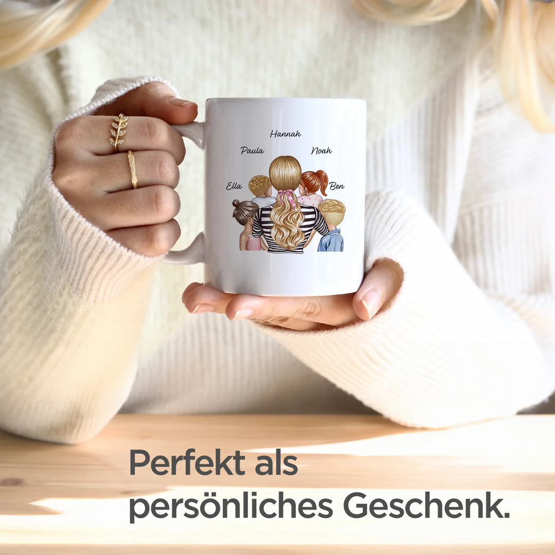 Personalisierte Tasse "Scheiß auf Muttertag" famwalls