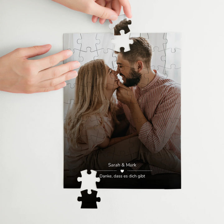 Personalisiertes Puzzle "Wunschmotiv" - famwalls