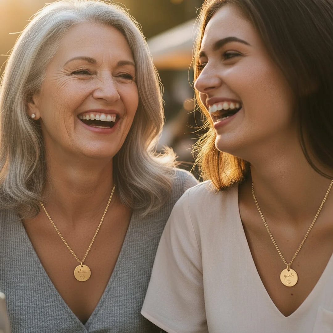 Personalisierte Halskette "Familie"