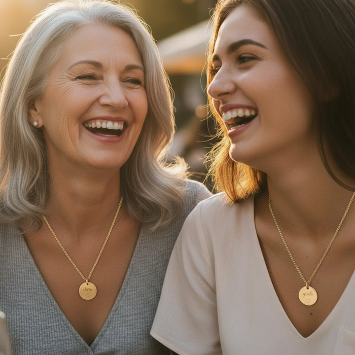Personalisierte Halskette "Familie"