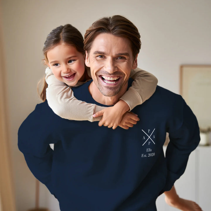 Personalisierter Sweater "PAPA"