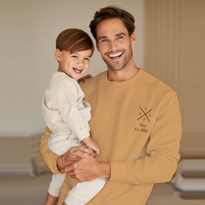 Personalisierter Sweater "PAPA"