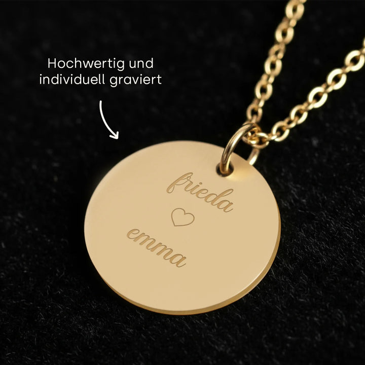 Personalisierte Halskette "Familie"