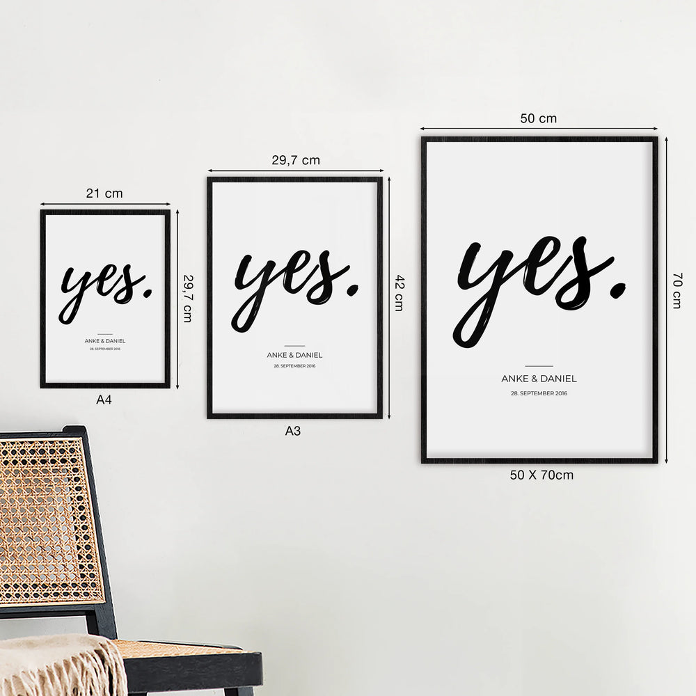 Poster "Yes"