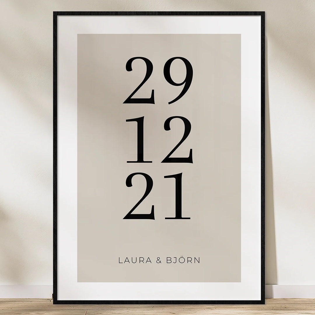 Poster "Unser Datum"-1