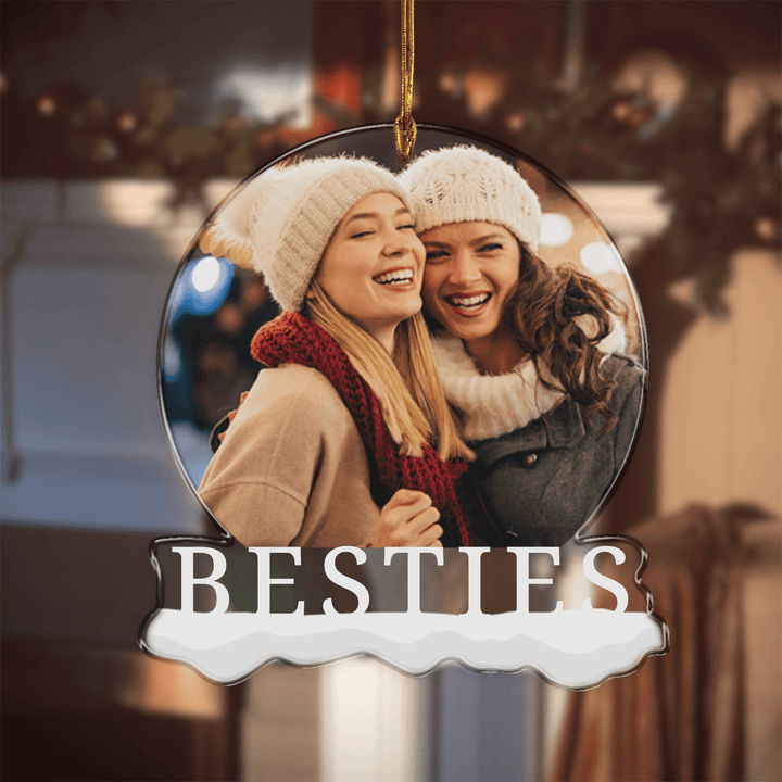 ''Besties Foto'' Weihnachtsanhänger famwalls