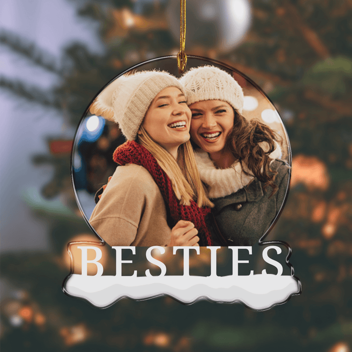 ''Besties Foto'' Weihnachtsanhänger famwalls