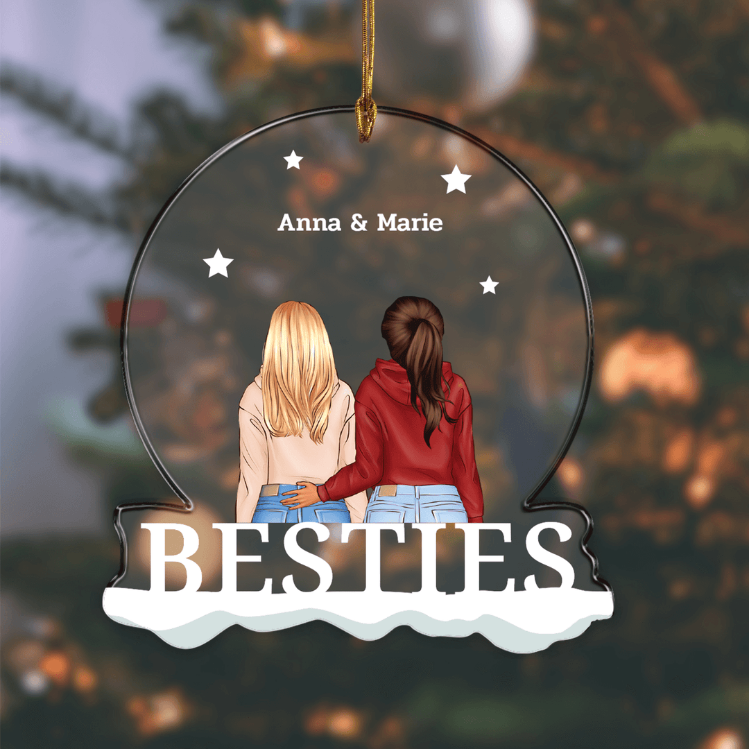 ''Besties'' Weihnachtsanhänger famwalls