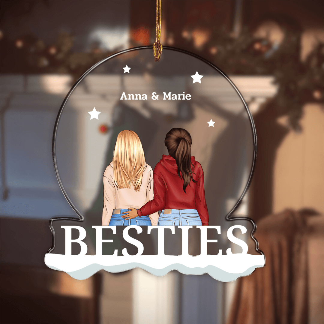 ''Besties'' Weihnachtsanhänger famwalls