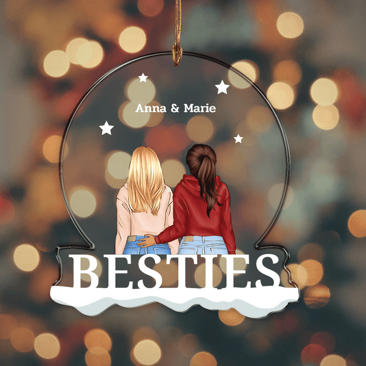 ''Besties'' Weihnachtsanhänger famwalls