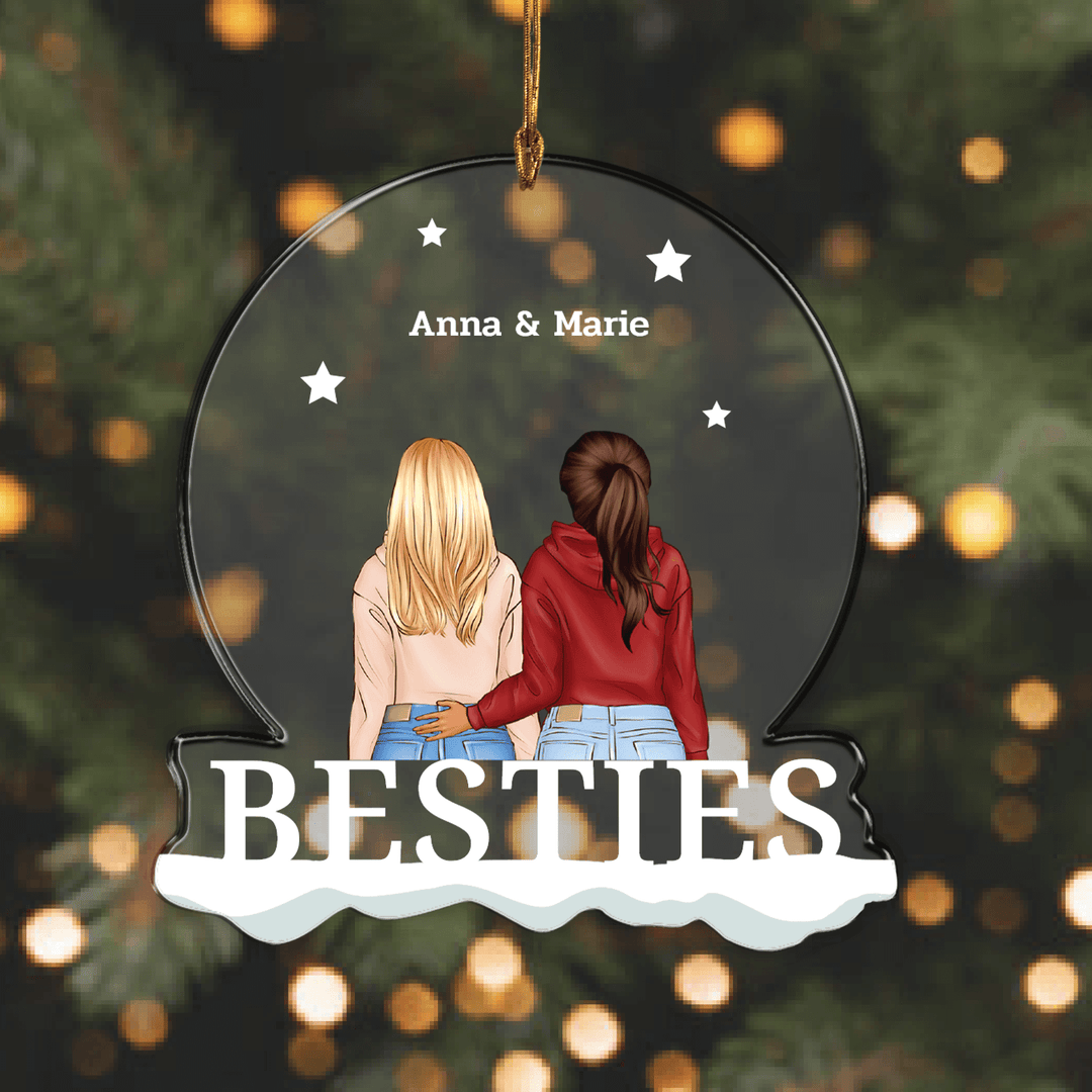 ''Besties'' Weihnachtsanhänger famwalls