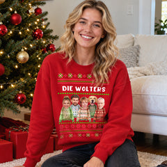Pull de Noël moche personnalisé "Famille"