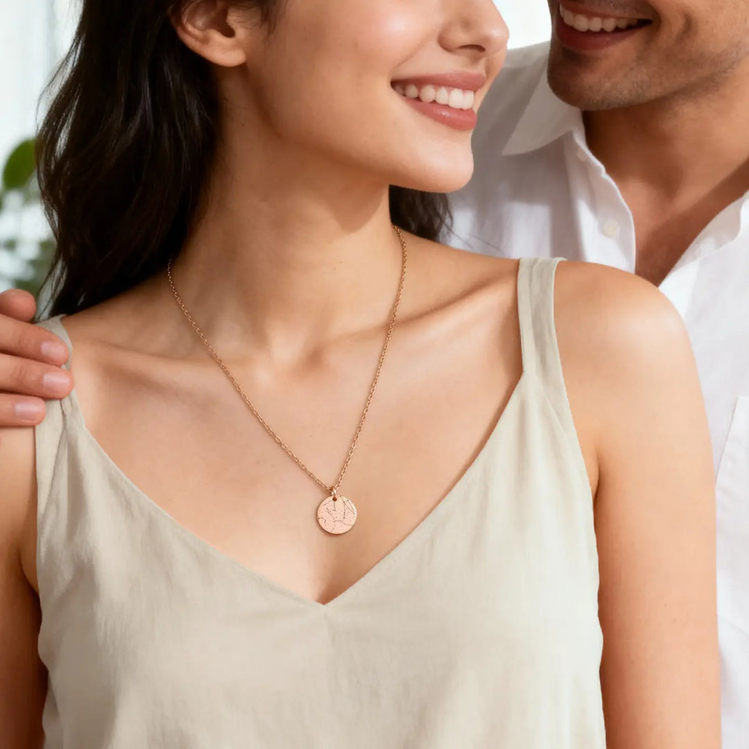 Collier personnalisé « Ciel étoilé »