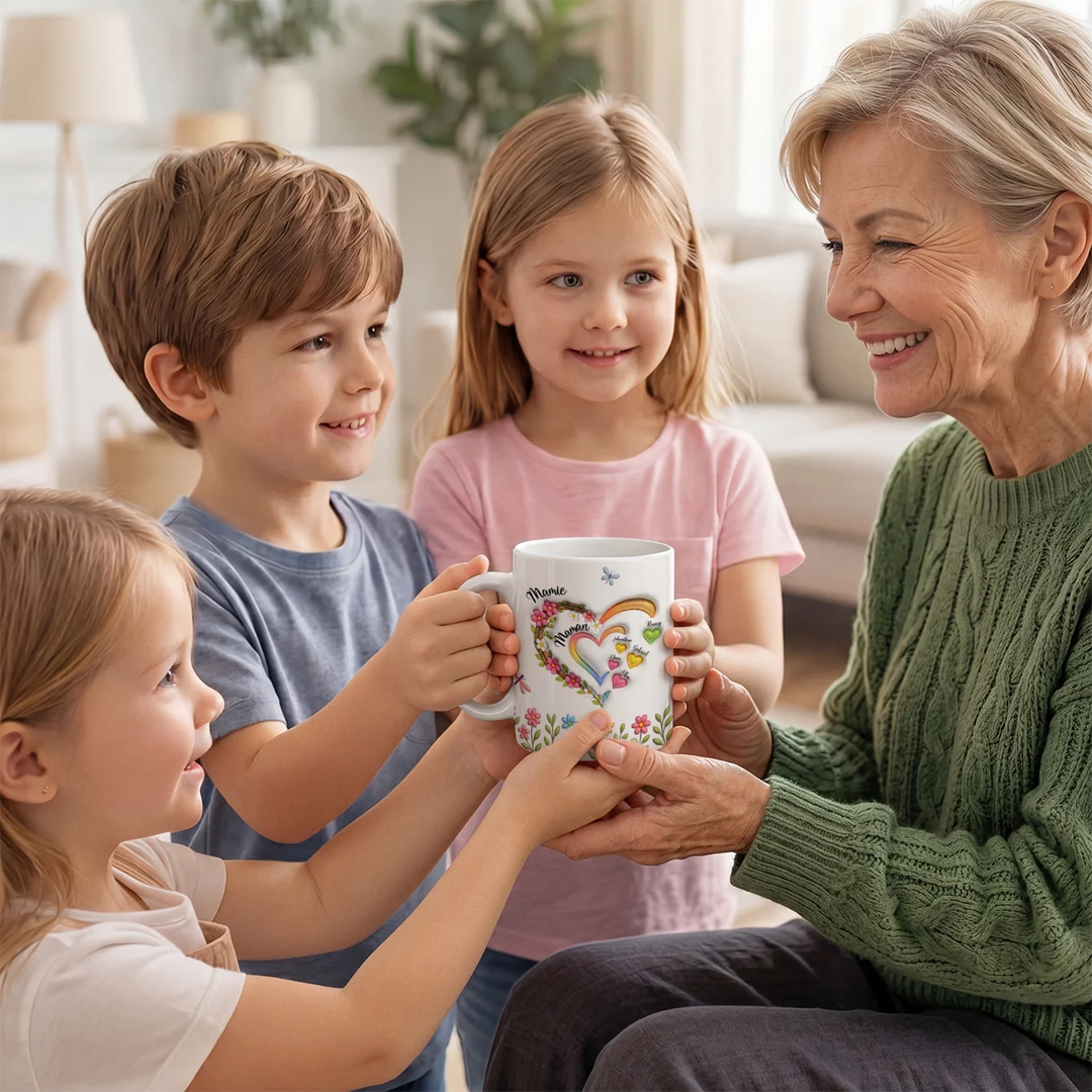 Tasse personnalisée "Mamie"
