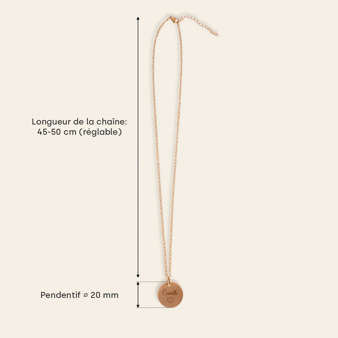 Collier personnalisé "Maman avec prénoms"
