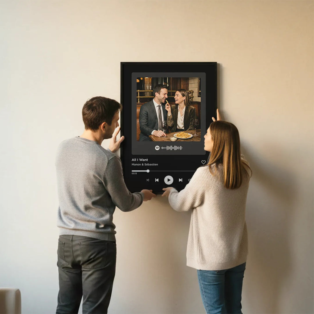 Affiche photo « Chanson préférée »