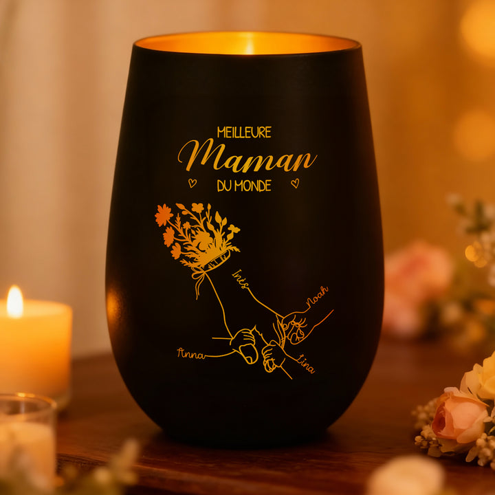 Photophore Personnalisé “Meilleure Maman”