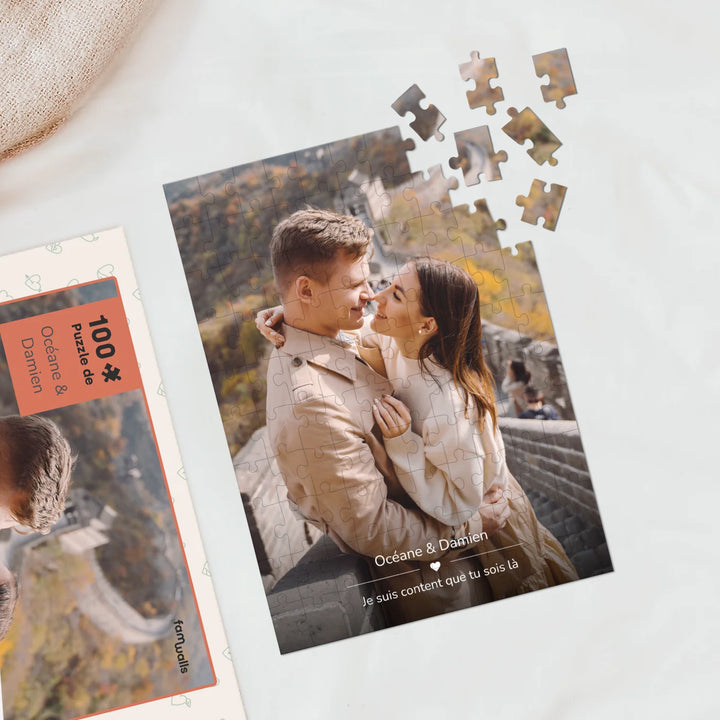 Puzzle personnalisé « Motif au choix »