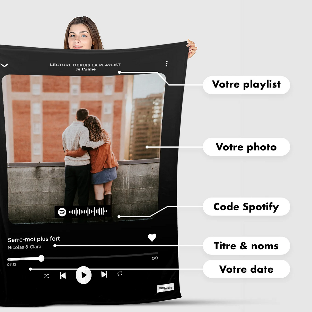 Stepdiy Plaid Personnalisé Photo 150x200cm, Couverture Personnalisée avec 10 Photos et Texte pour Adulte, Cadeau Personnalisable Papa Maman Homme Femme Stepdiy Plaid Personnalisé Photo 150x200cm, Couverture Personnalisée avec 10 Photos et Texte pour Adulte, Cadeau Personnalisable Papa Maman Homme Femme