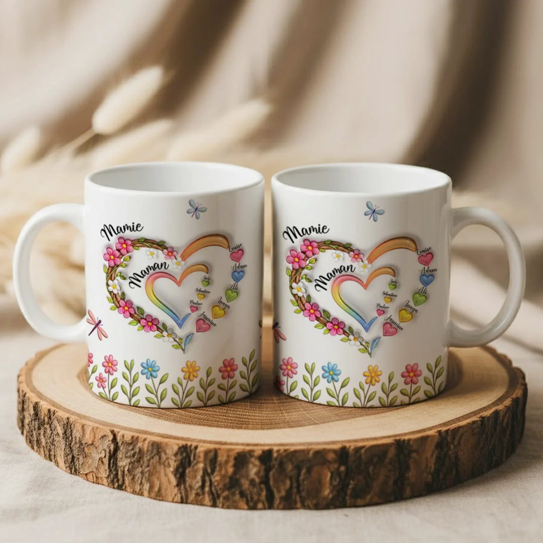 Tasse personnalisée "Mamie"