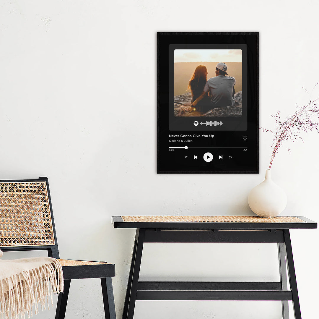 Affiche photo « Chanson préférée »