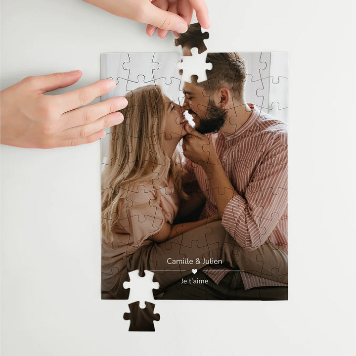 Puzzle personnalisé « Motif au choix »
