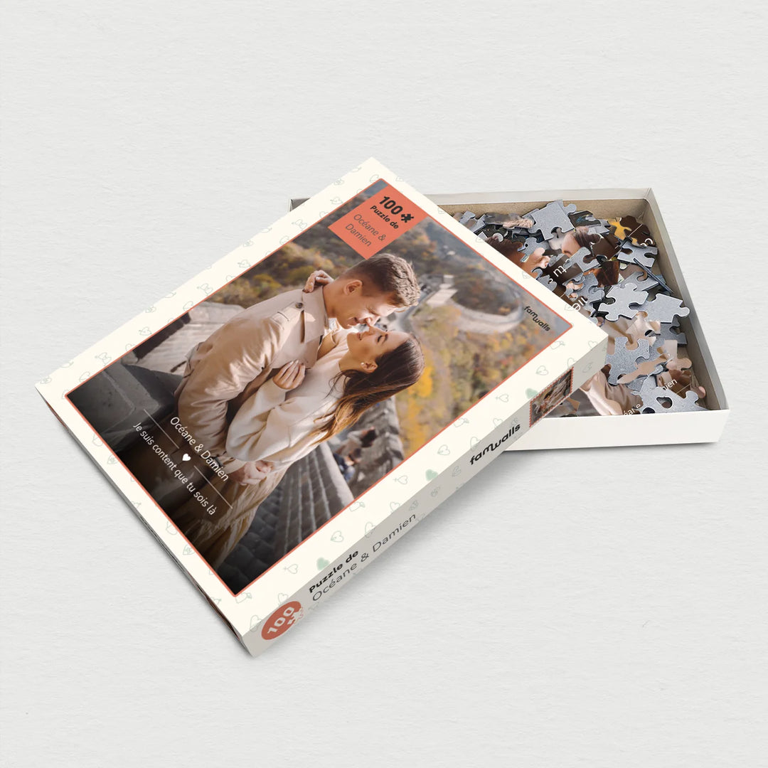 Puzzle personnalisé « Motif au choix »