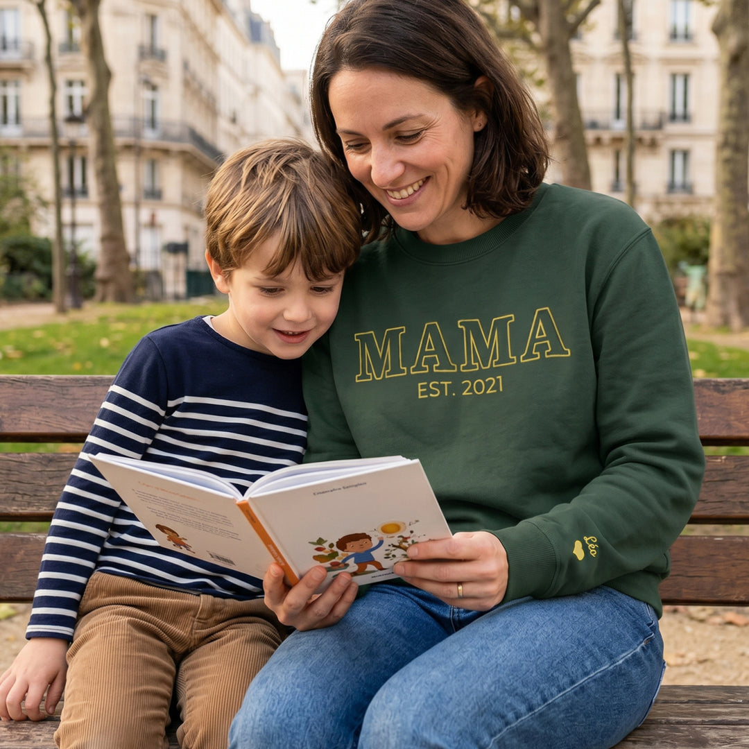 Sweat personnalisé en duo "Parents"