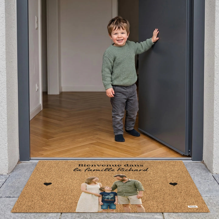 Paillasson personnalisé « Photo et texte » - famwalls, market_france