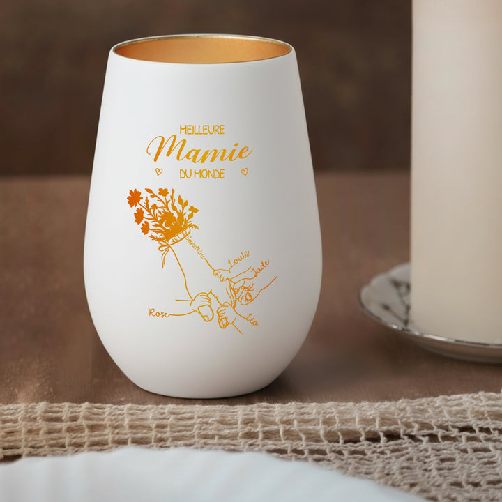 Photophore Personnalisé “Meilleure Maman”