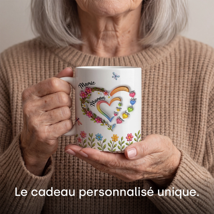 Tasse personnalisée "Mamie"