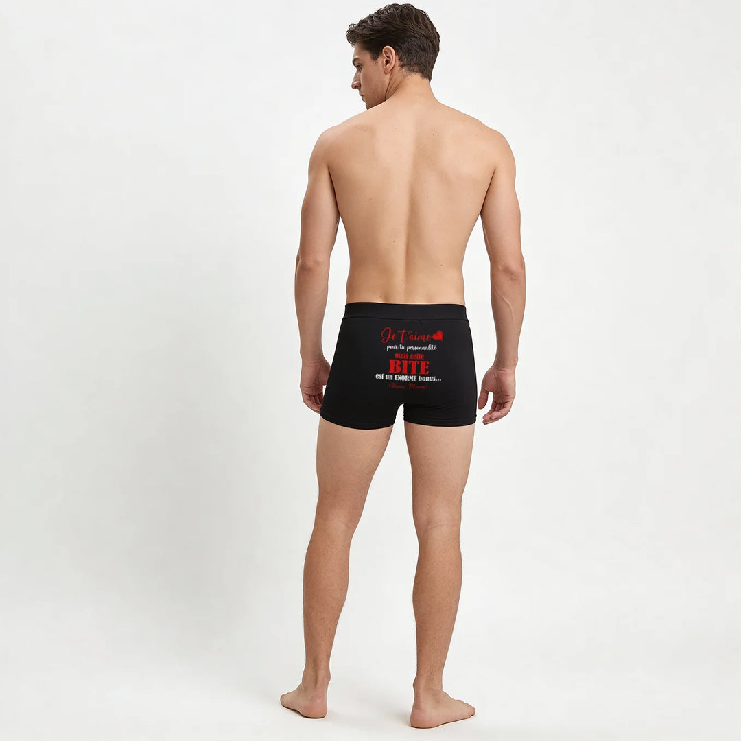 Boxer personnalisé "Extra Bonus"