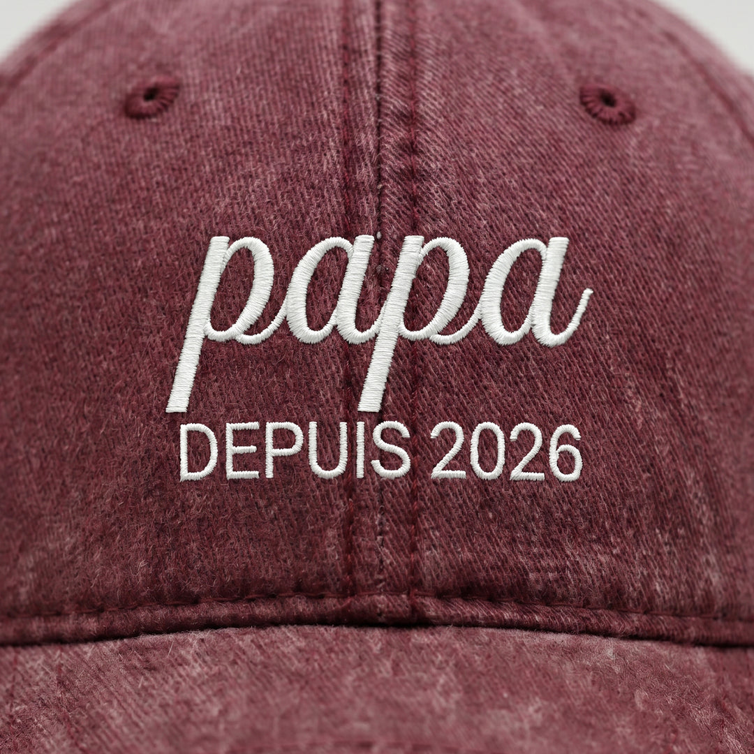 Casquette personnalisée "Papa"