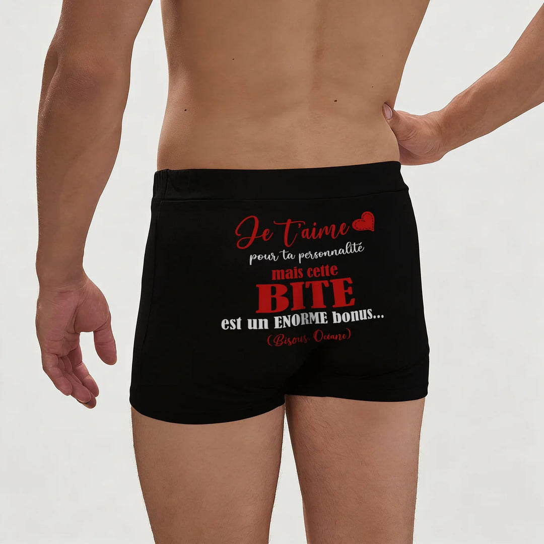 Boxer personnalisé "Extra Bonus"
