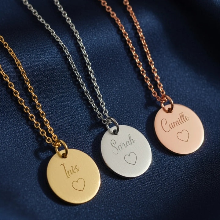 Collier personnalisé "Maman avec prénoms"