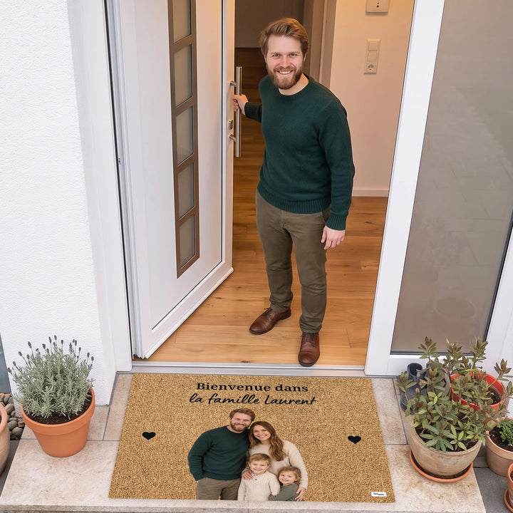 Paillasson personnalisé « Photo et texte » - famwalls, market_france