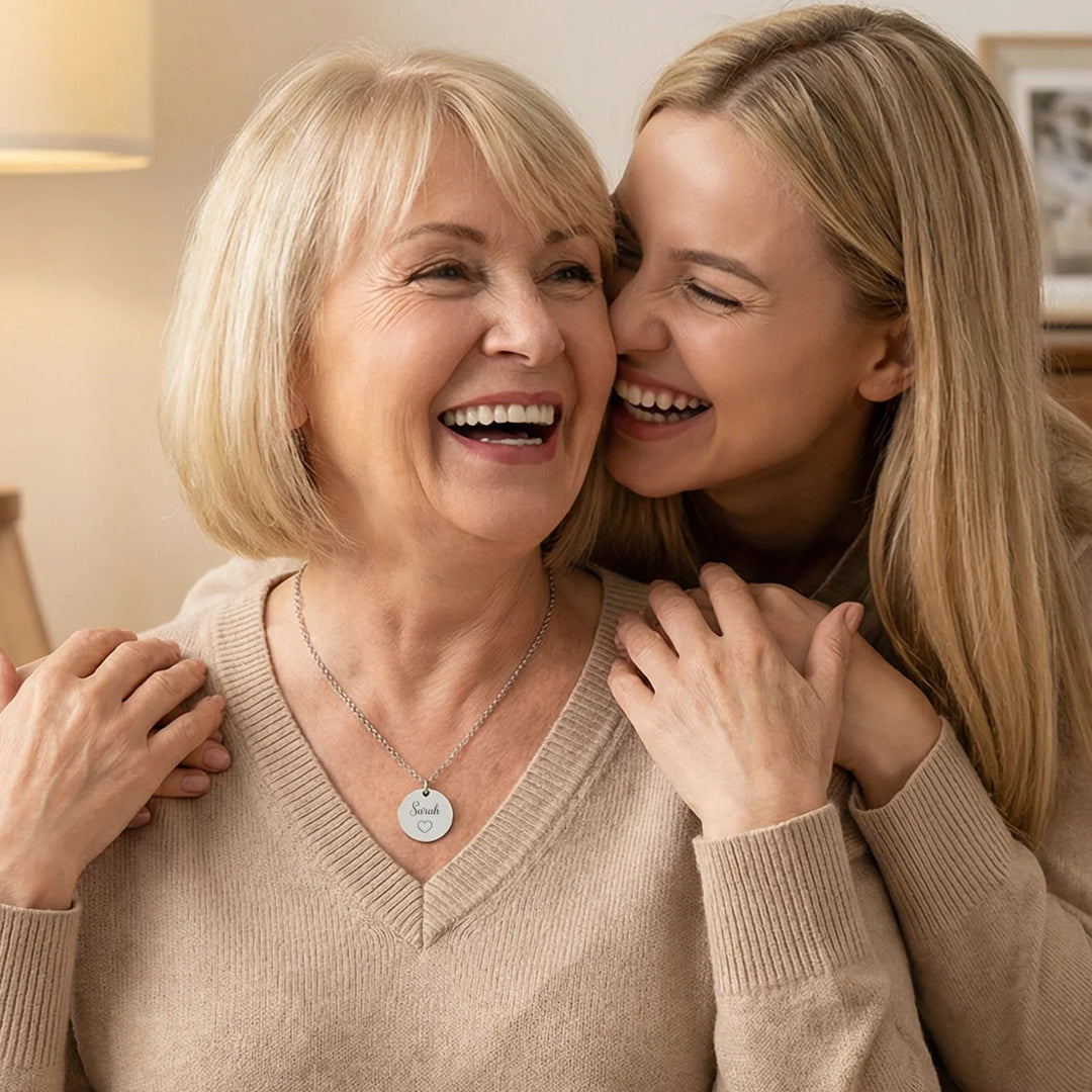 Collier personnalisé "Maman avec prénoms"