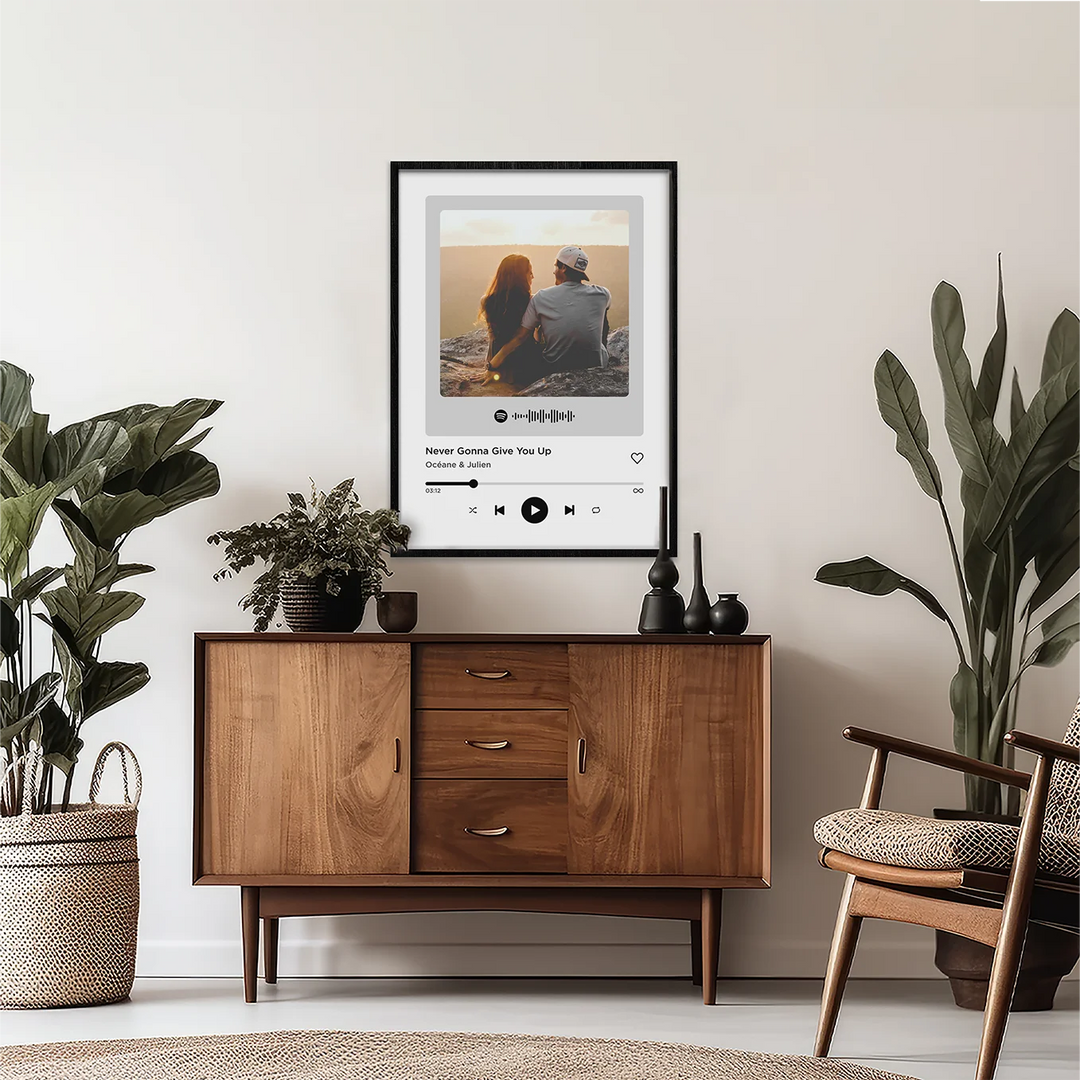 Affiche photo « Chanson préférée »