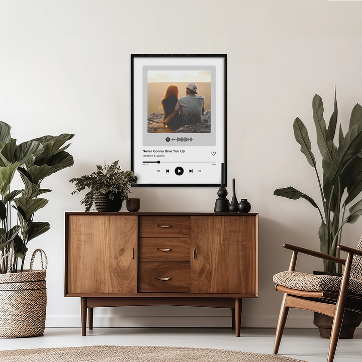 Affiche photo « Chanson préférée »