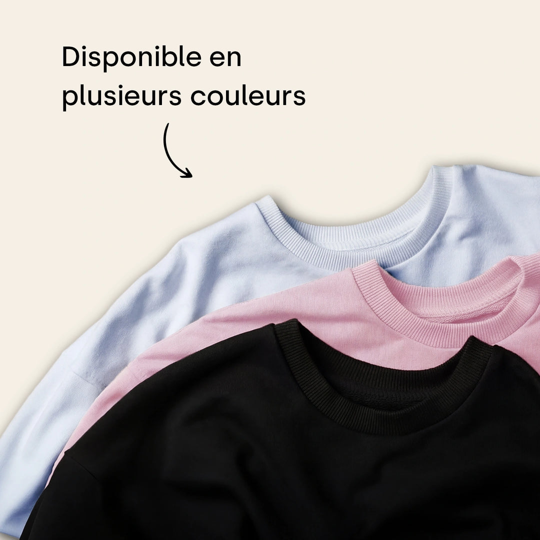 Sweat personnalisé "Le Jardin de Maman"