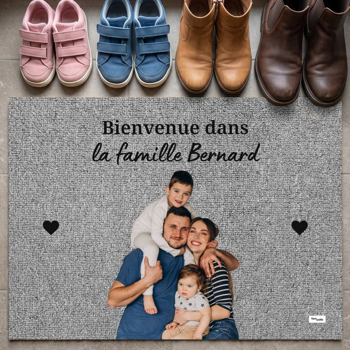 Paillasson personnalisé « Photo et texte » - famwalls, market_france