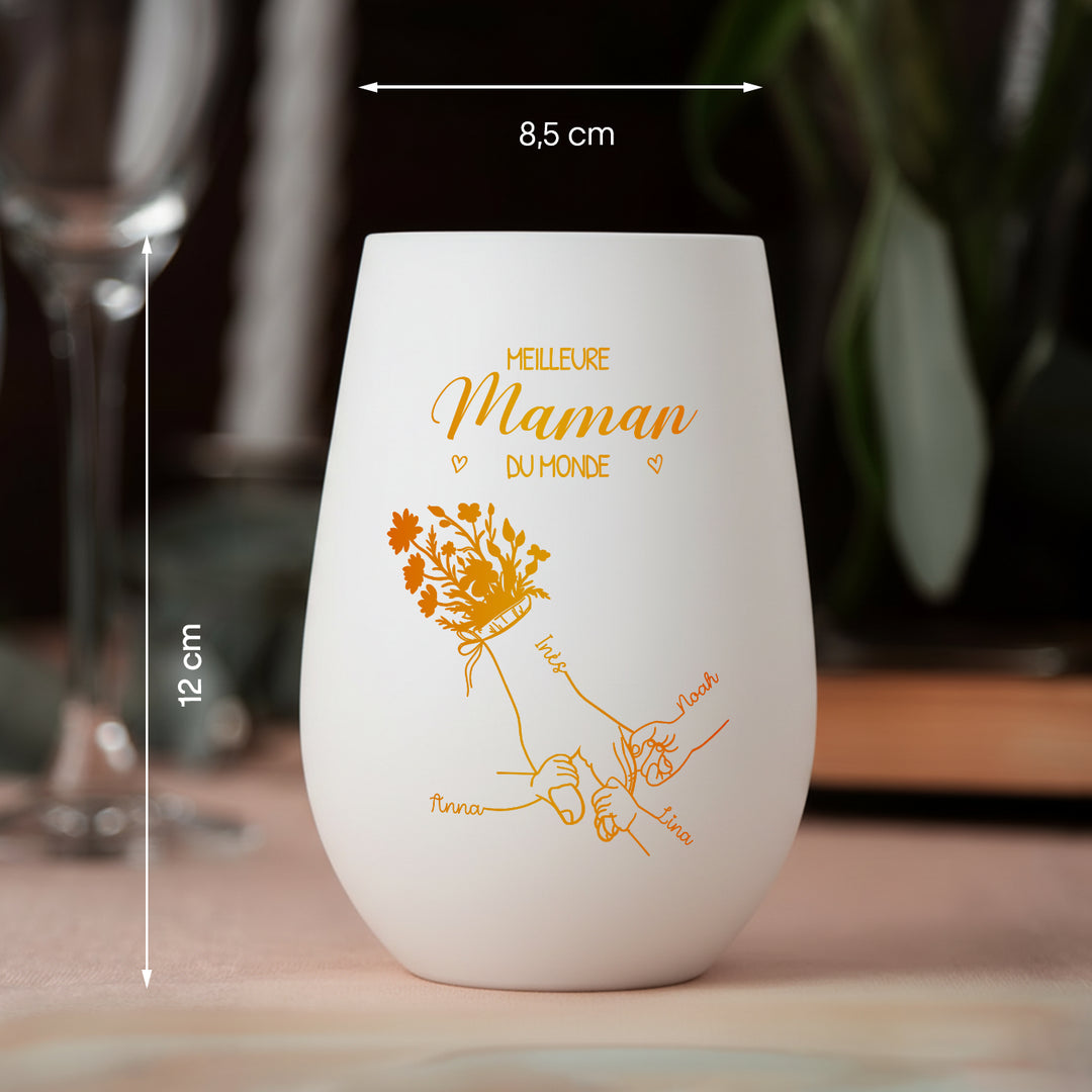 Photophore Personnalisé “Meilleure Maman”