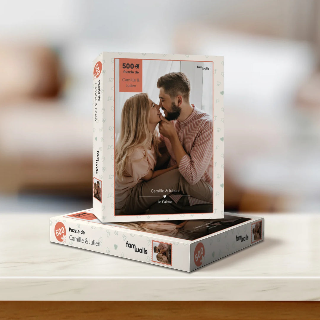 Puzzle personnalisé « Motif au choix »