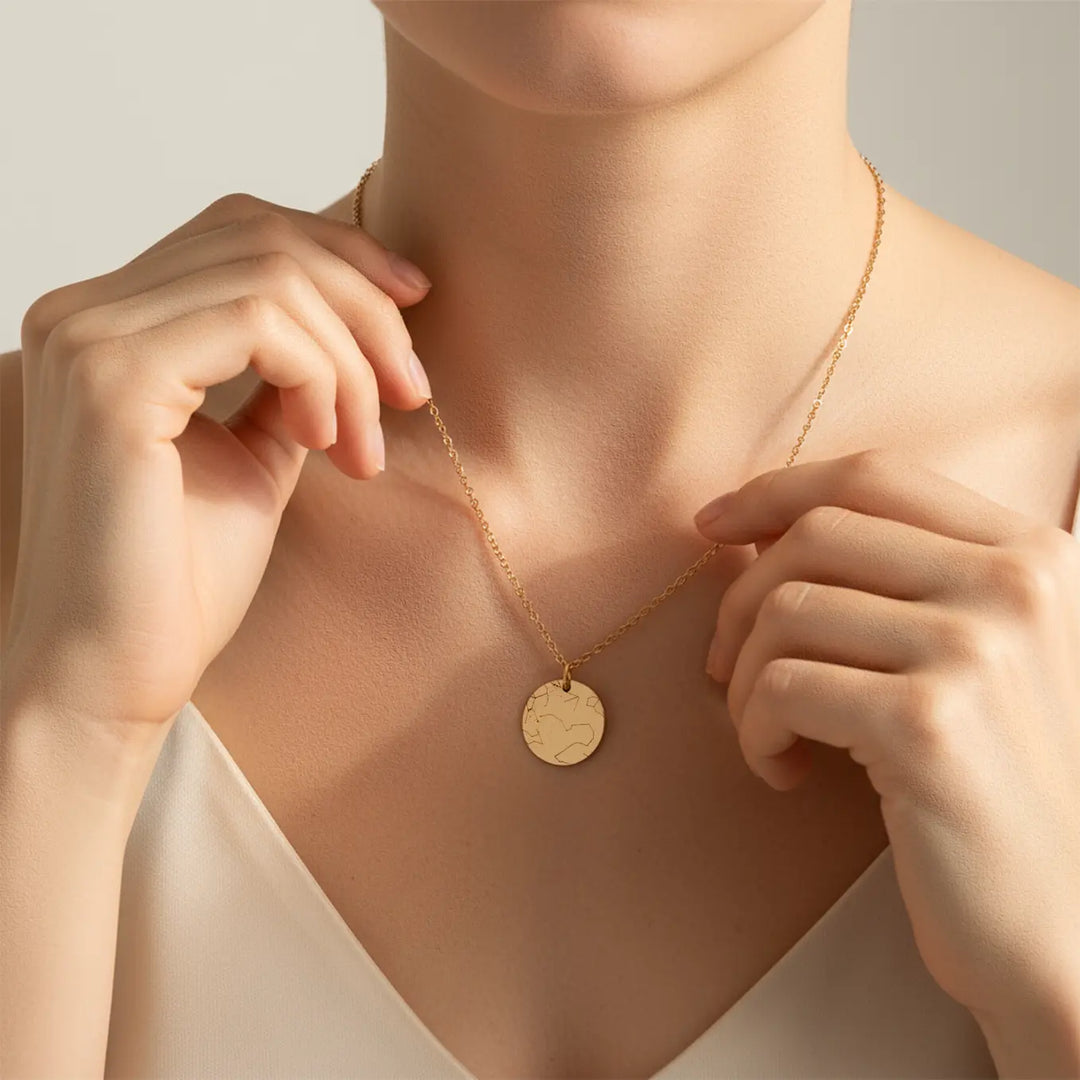 Collier personnalisé « Ciel étoilé »