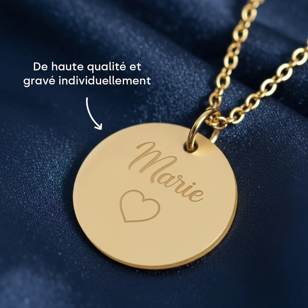 Collier personnalisé "Maman avec prénoms"