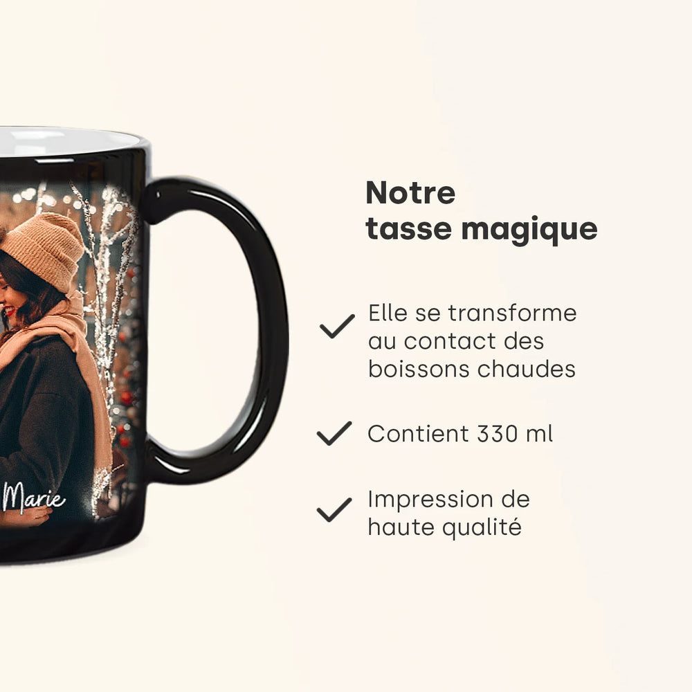 Tasse magique "Votre photo"