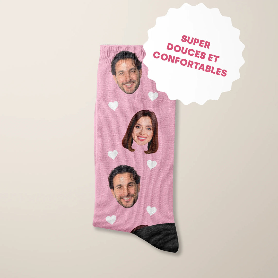 Chaussettes Personnalisées « Photo »