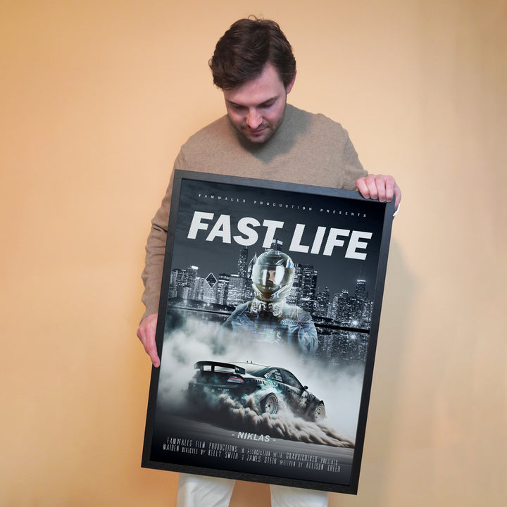 Filmposter "Fast Life" famwalls