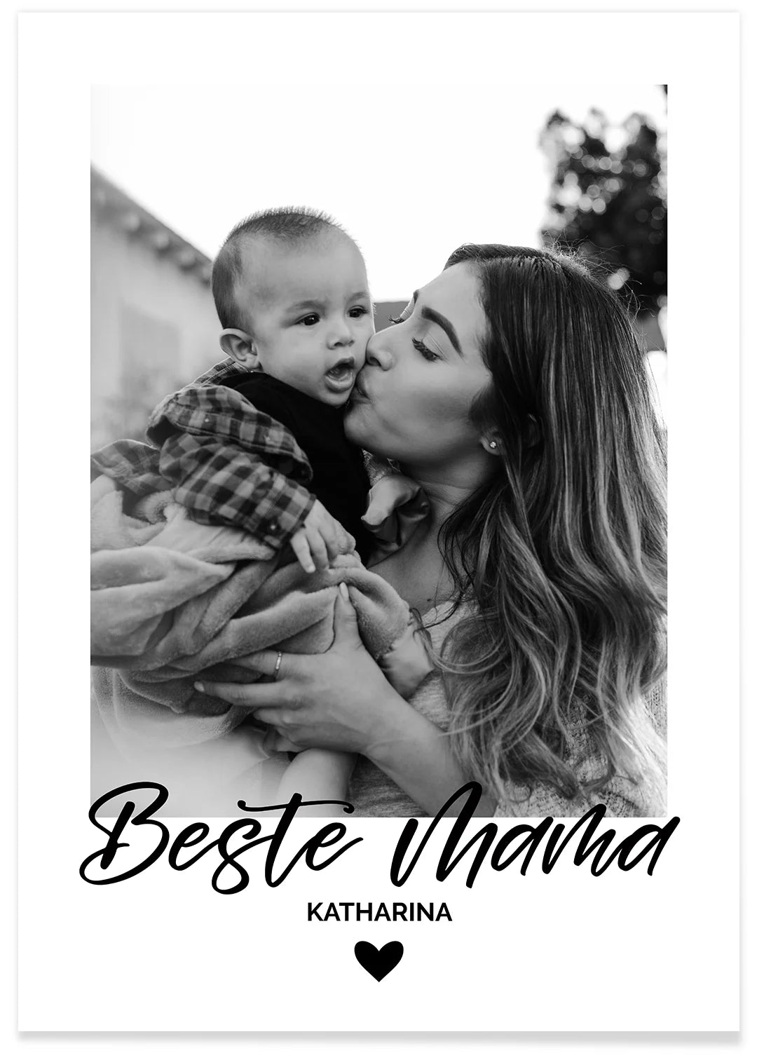 Fotoposter "Beste Mama" famwalls